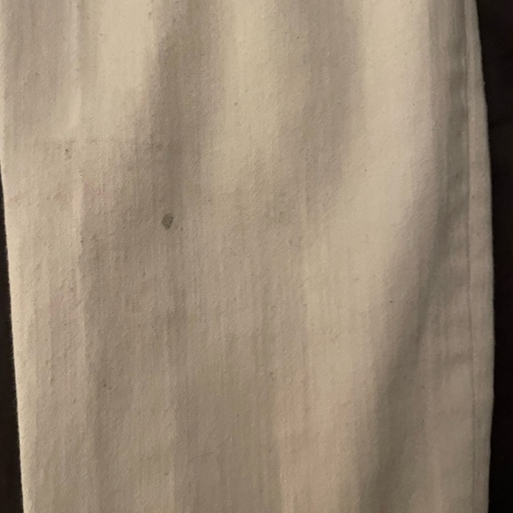 J Crew white straight leg jeans, size 28 waist - Picture 2 of 5